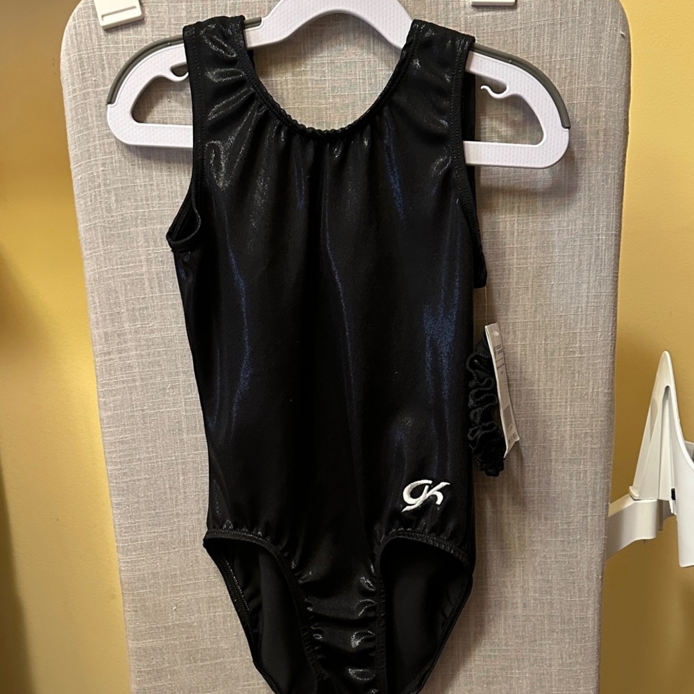 GK Elite Classic Mystique Black Leotard
